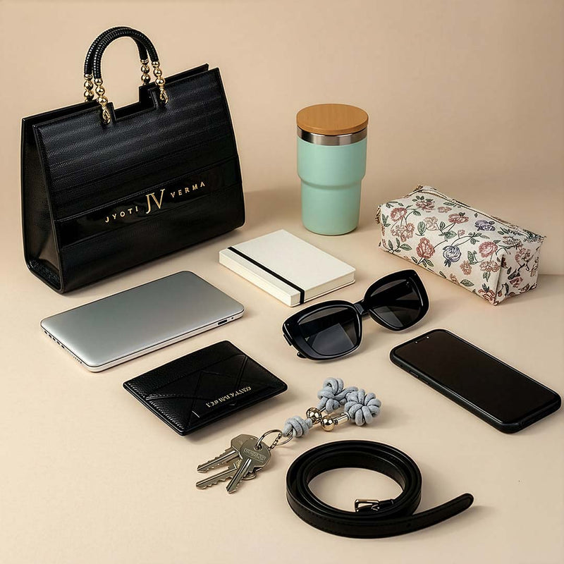 Tote Bags - Royal Jewel Lustrous Black Edition (with Golden Font)