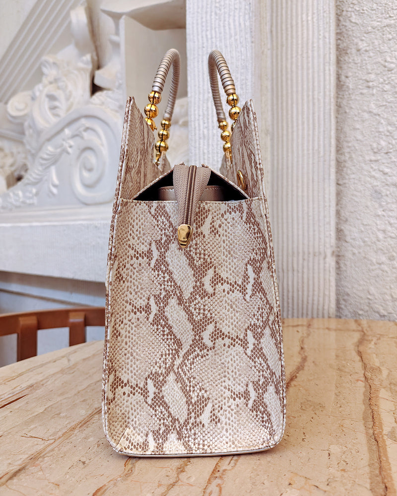 Tote Bags - Royal Jewel Beige Edition