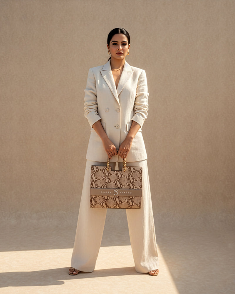 Tote Bags - Royal Jewel Beige Edition