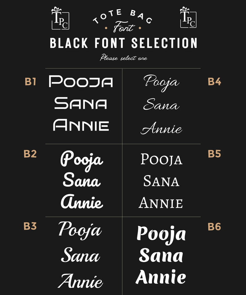 Tote Bags - Royal Jewel Monochrome Black Edition