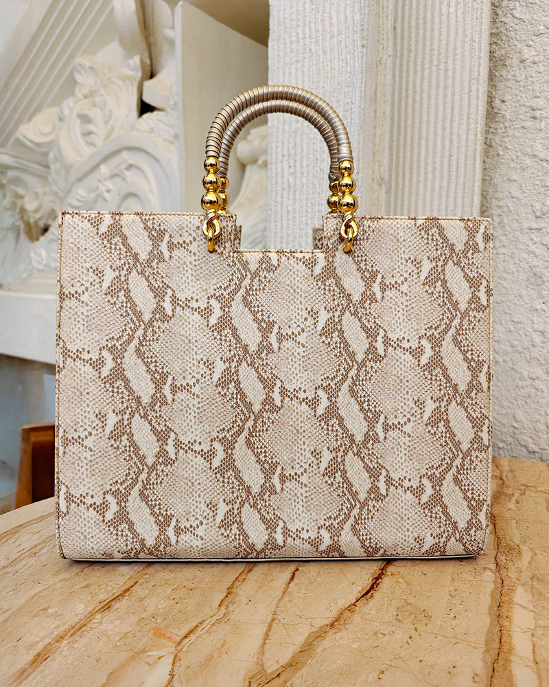 Tote Bags - Royal Jewel Beige Edition