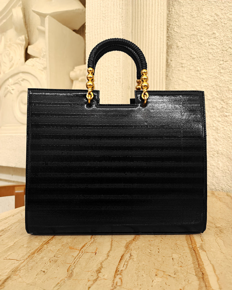 Tote Bags - Royal Jewel Lustrous Black Edition (with Golden Font)