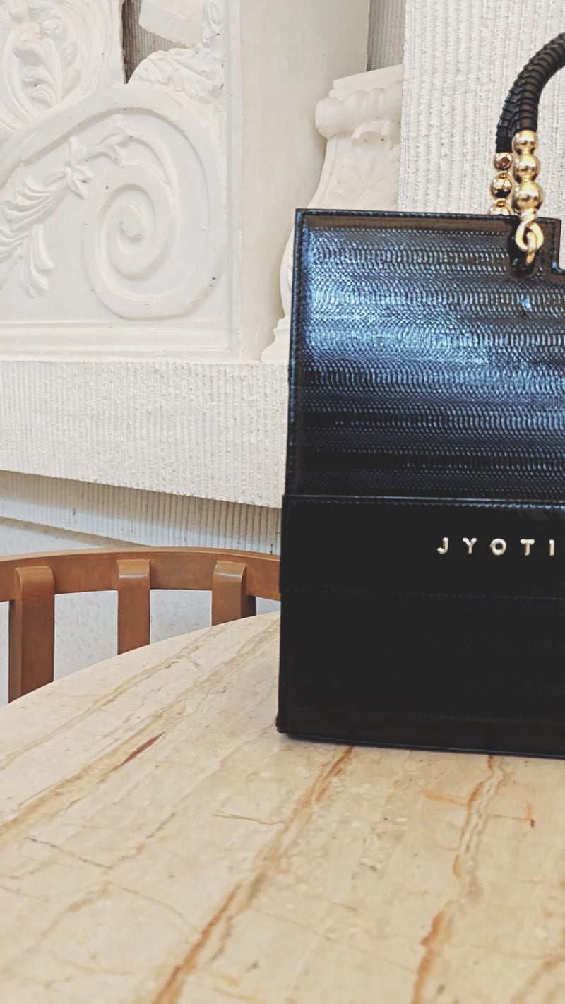 Tote Bags - Royal Jewel Monochrome Black Edition