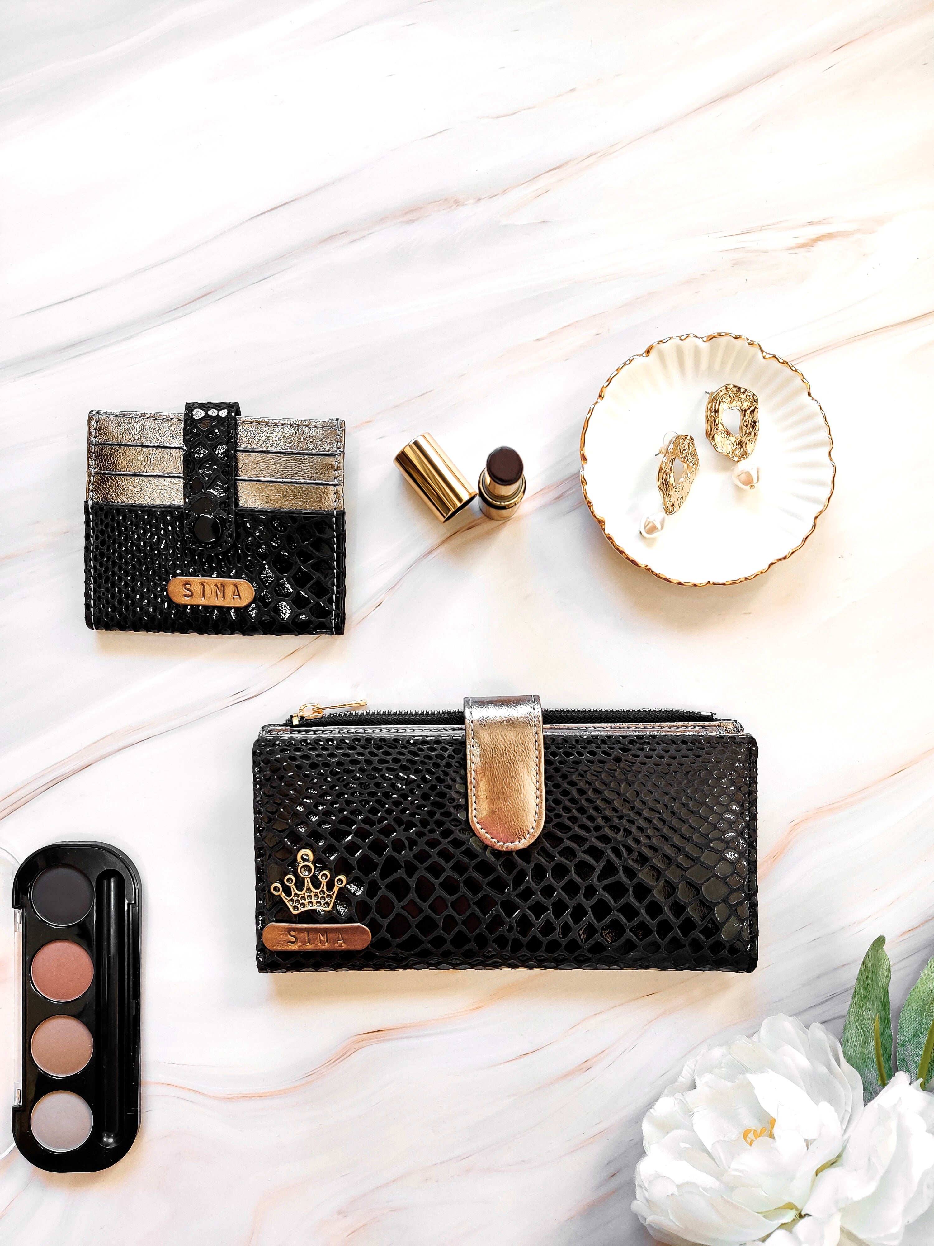 Custom Wallet Set Personalized wallets for women | TPC Gifts