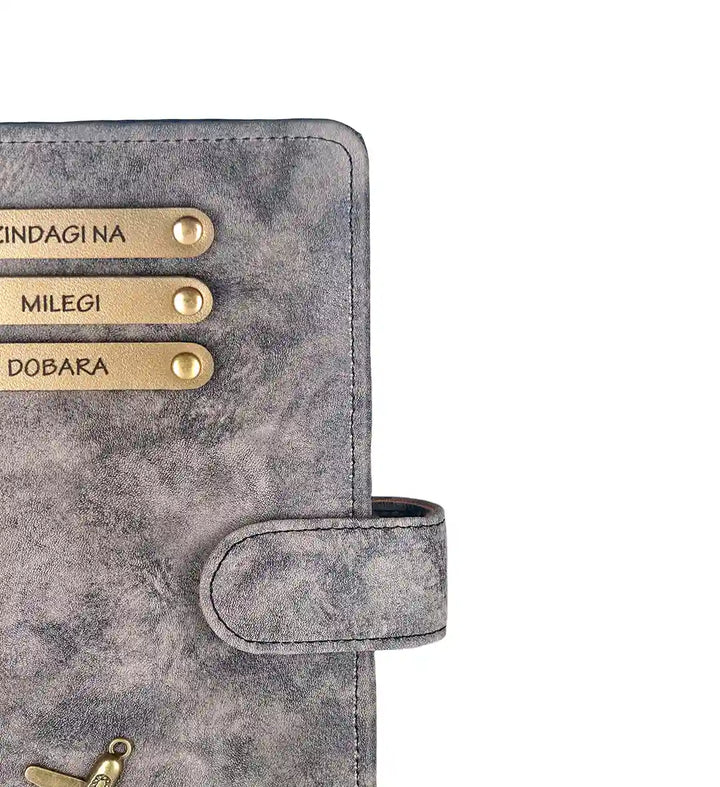 Vagabonde Grey Travel Wallet