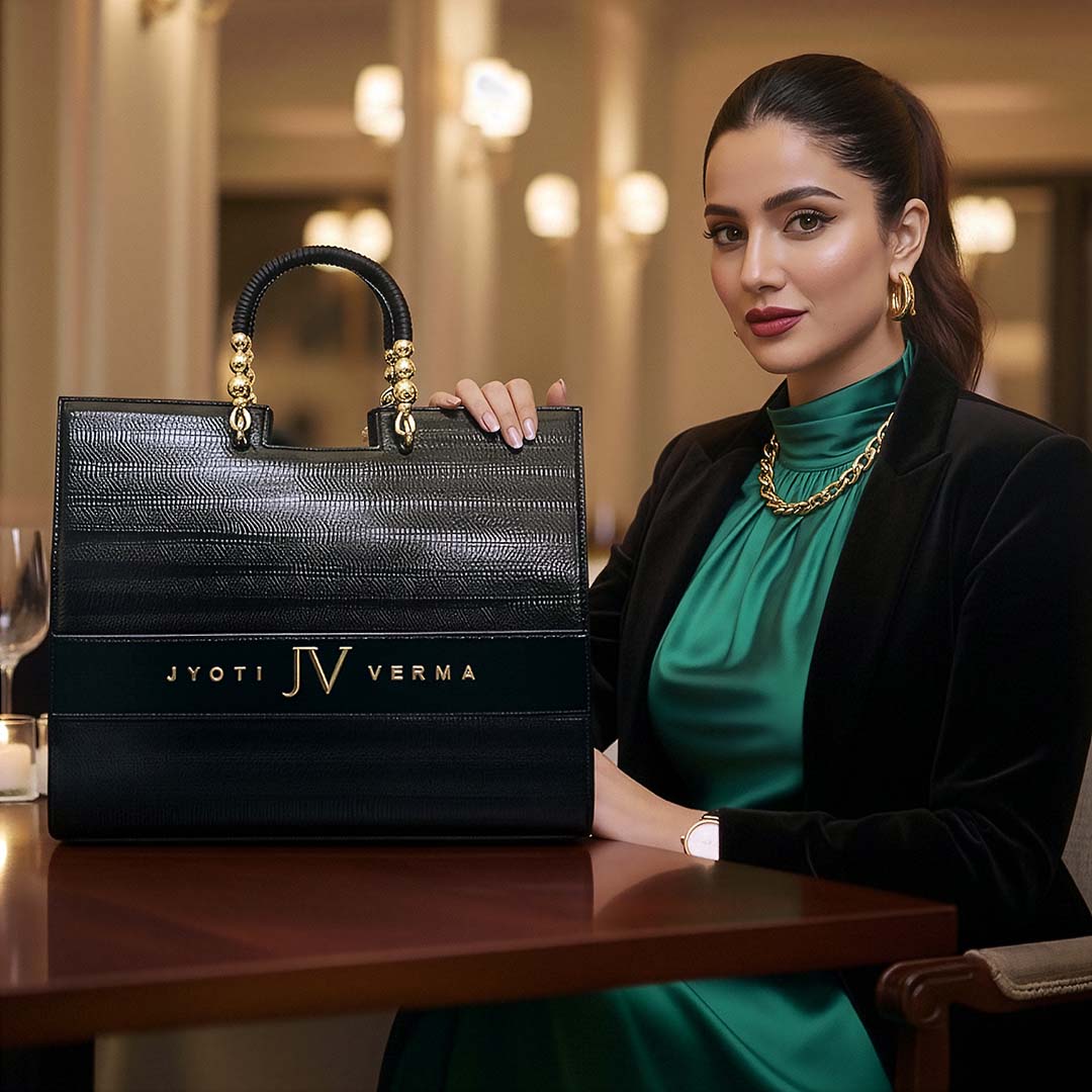 Tote Bags - Royal Jewel Lustrous Black Edition (with Golden Font)