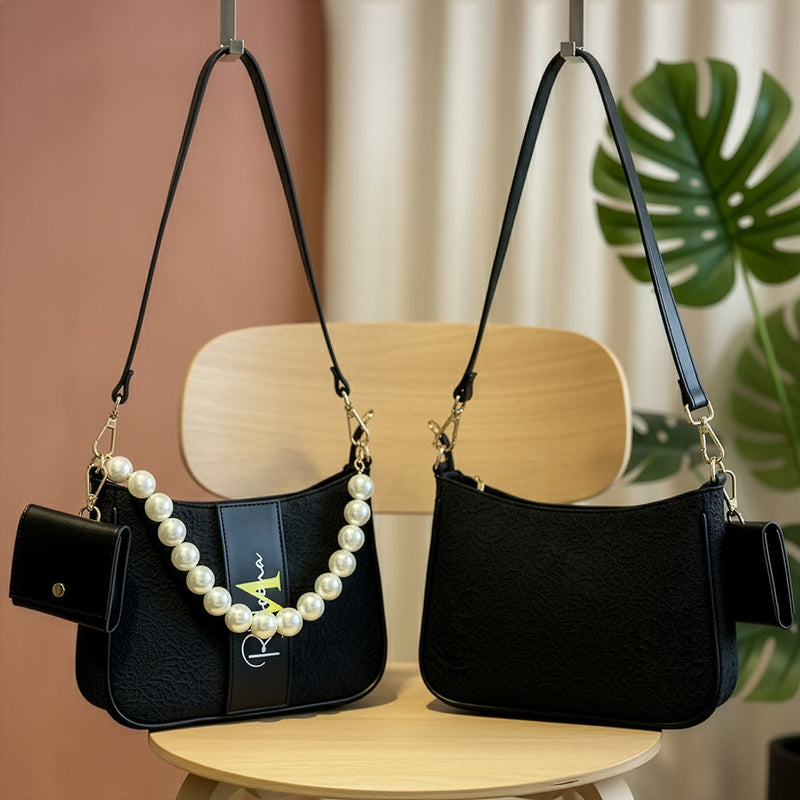 Mini Sling Bag - Black Gilded Grace Limited Edition