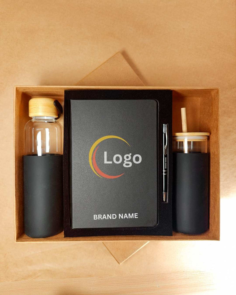 Personalized Office Desk Combo – Black Edition