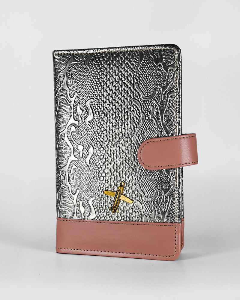 Molten Dragon Personalised Leather Travel Wallet