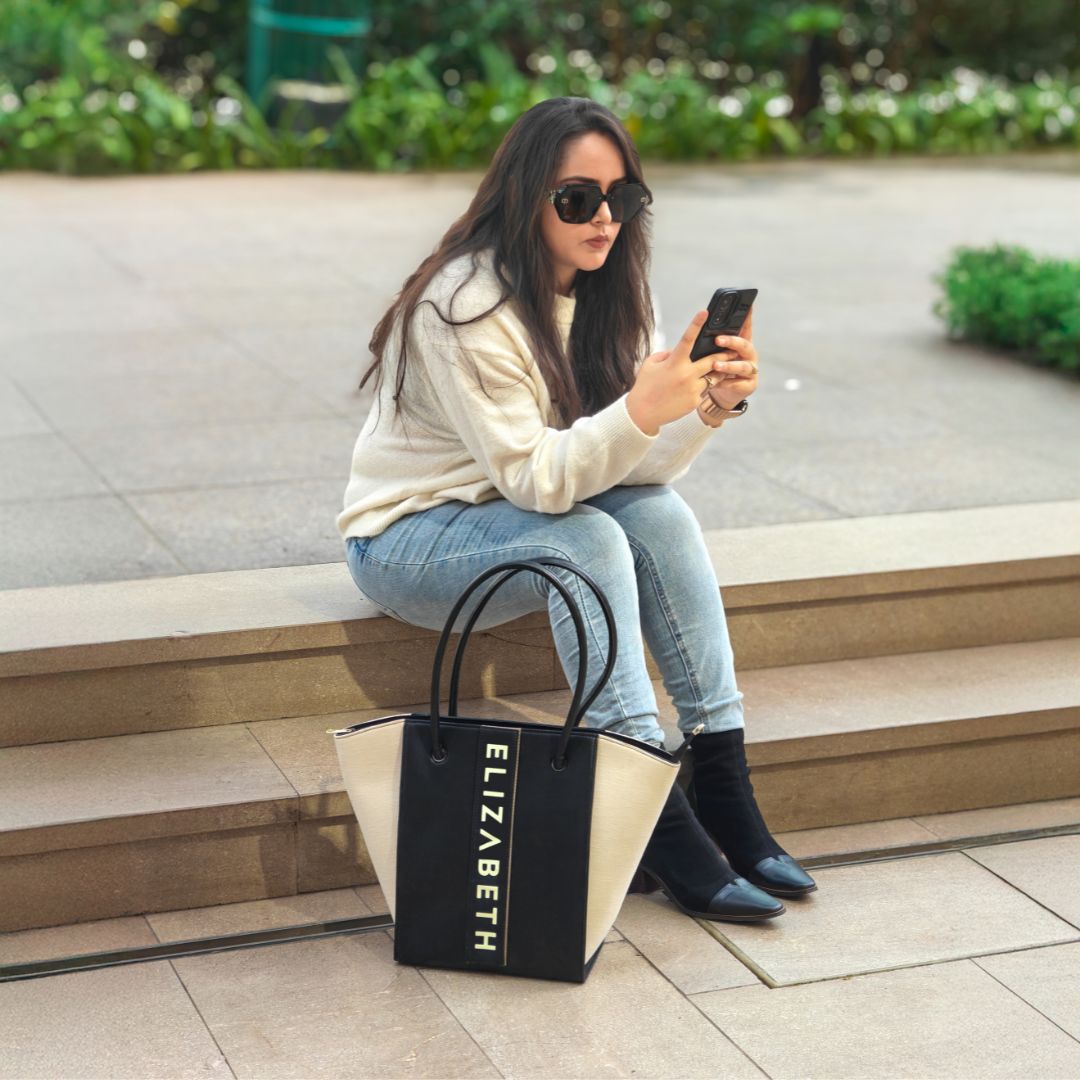 Tote Bags for Women - Frost &amp; Noir Edition