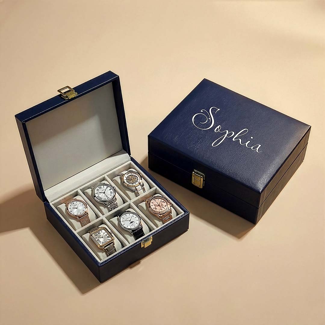 6 Slot Watch Organizer Box