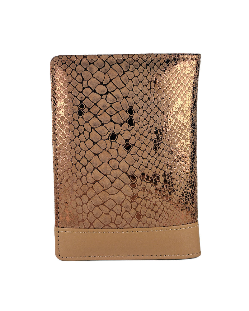 Bronze Copper Personalized Passport Cover - Cheers to Good Times Edition by TPC Gifts