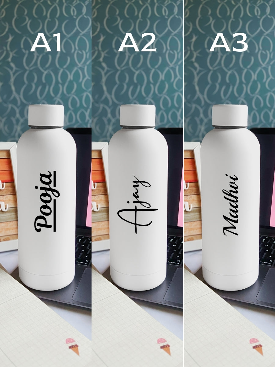 Personalized Stainless Steel Water Bottle – Custom Engraved &amp; Eco-Friendly