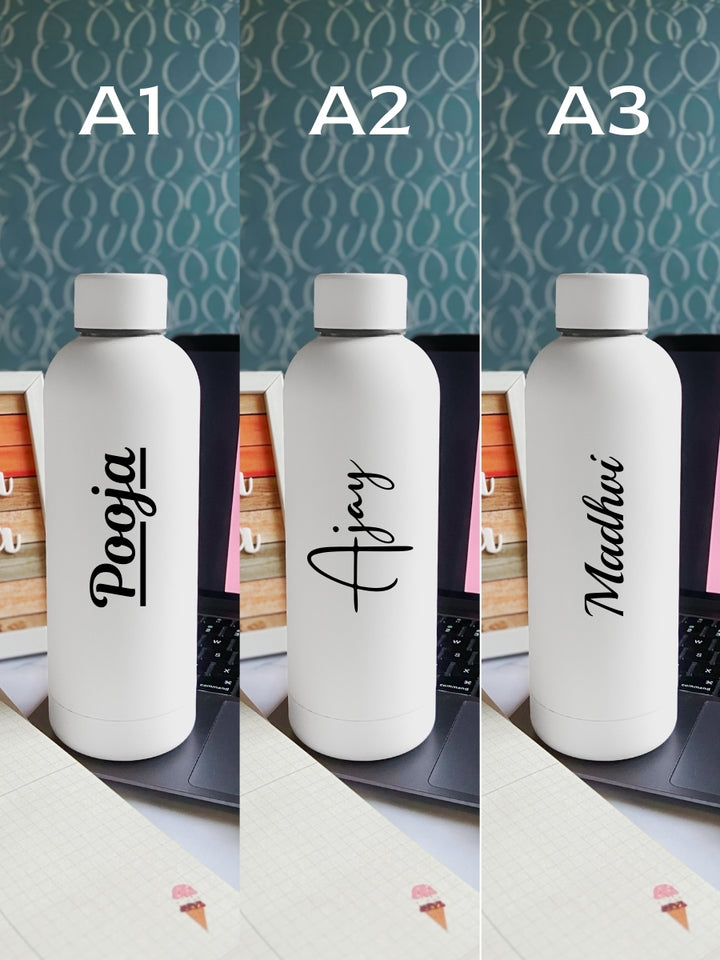 Personalized Stainless Steel Water Bottle – Custom Engraved &amp; Eco-Friendly
