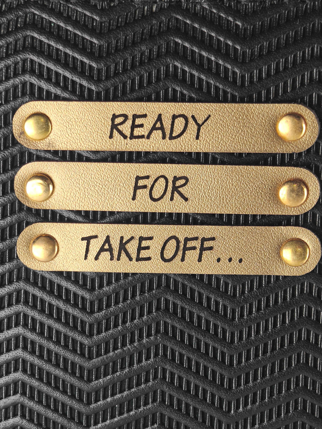 Personalized Passport Cover - Ziggy Genuine Leather Black