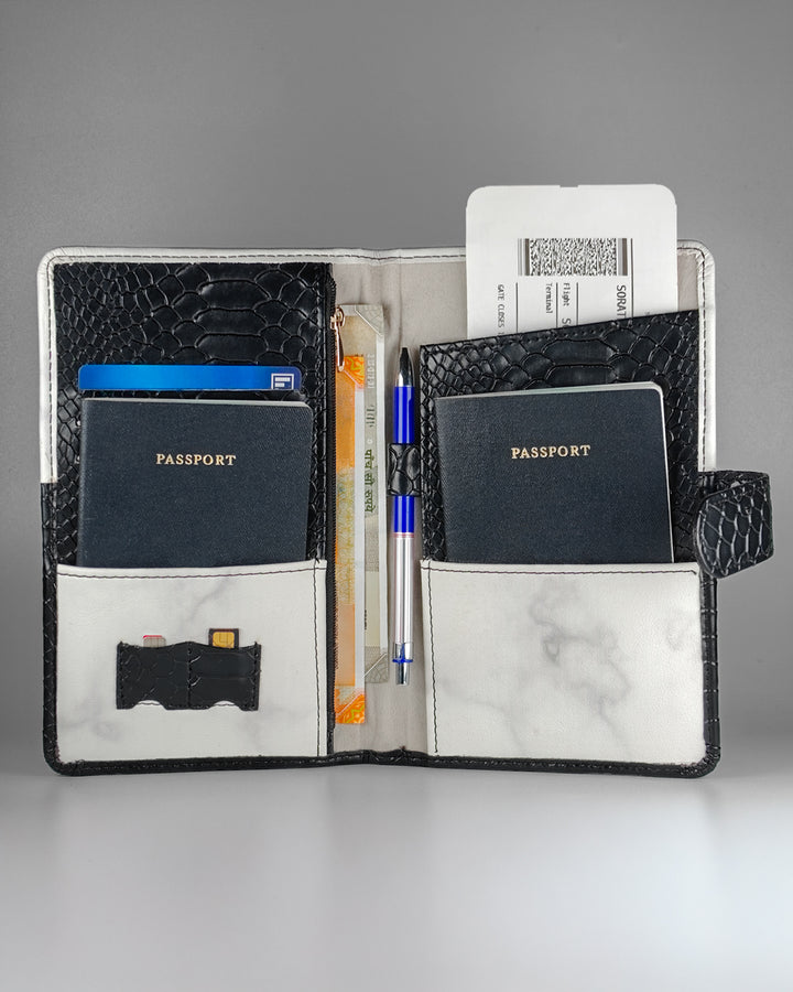 Golden Lark Designer Travel Wallet