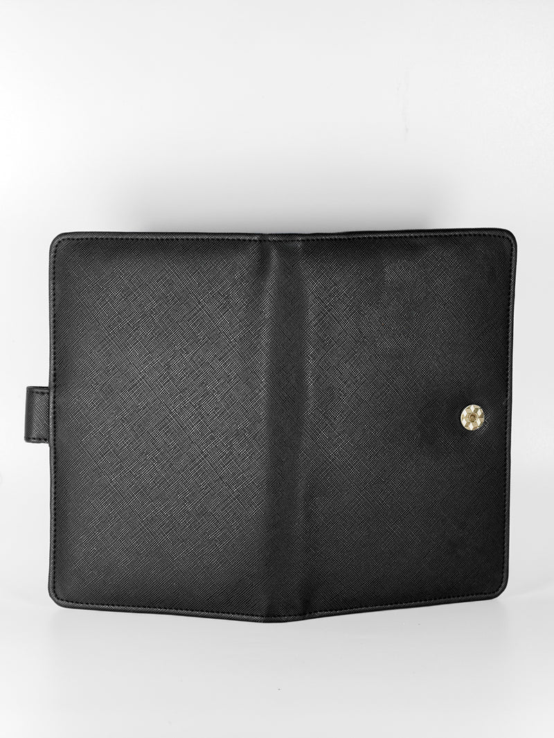 Travel As Much As You Can Jet Black Travel Organizer