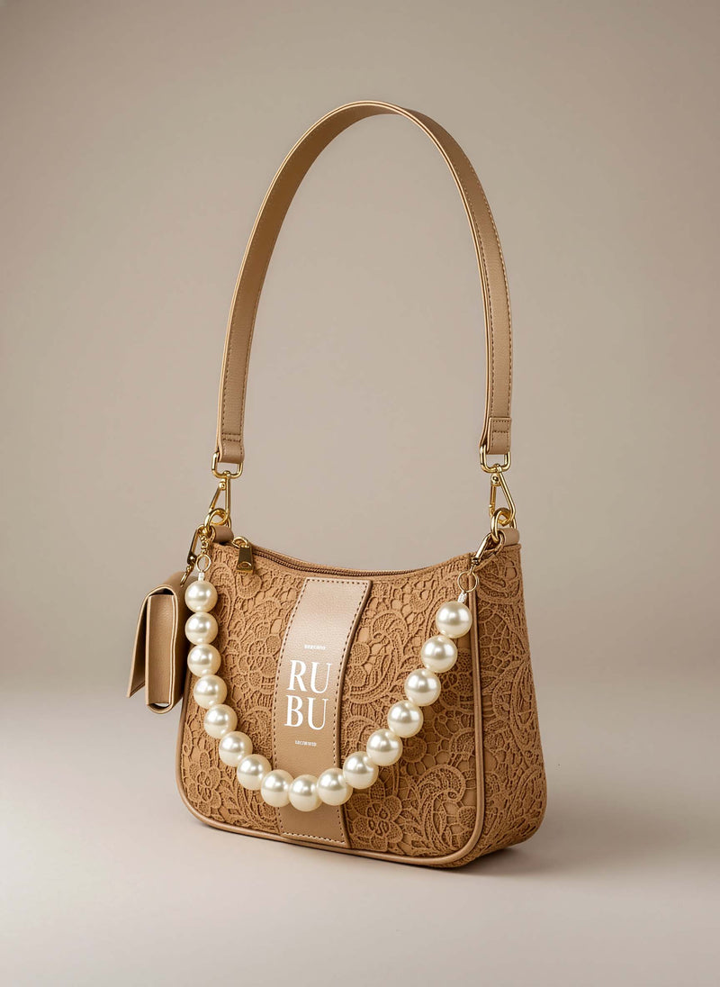 Mini Sling Bag - Beige Gilded Grace Limited Edition