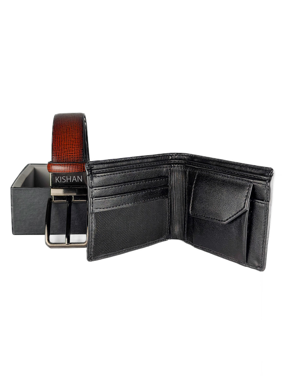 Men’s Belt &amp; Wallet Combo – Personalized Gift Set