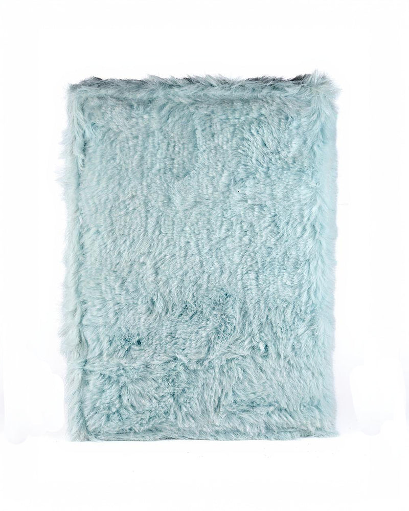 Personalised Passport Cover - Baby Blue Fur by TPC Gifts