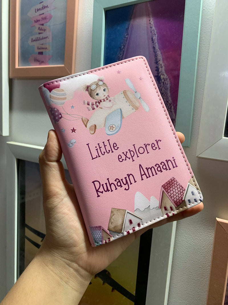Kids Passport Cover - Little Explorer 3