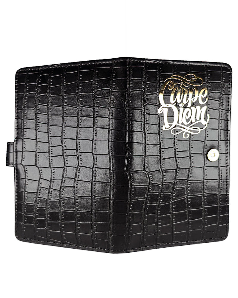 Black Croco Travel Organizer
