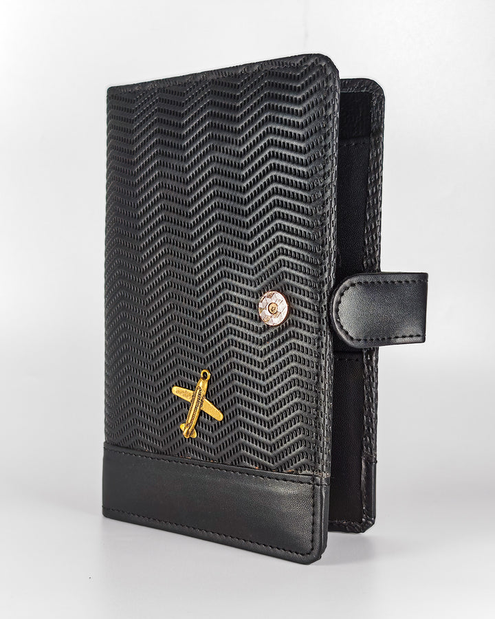 Waves Genuine Leather Travel Organizer