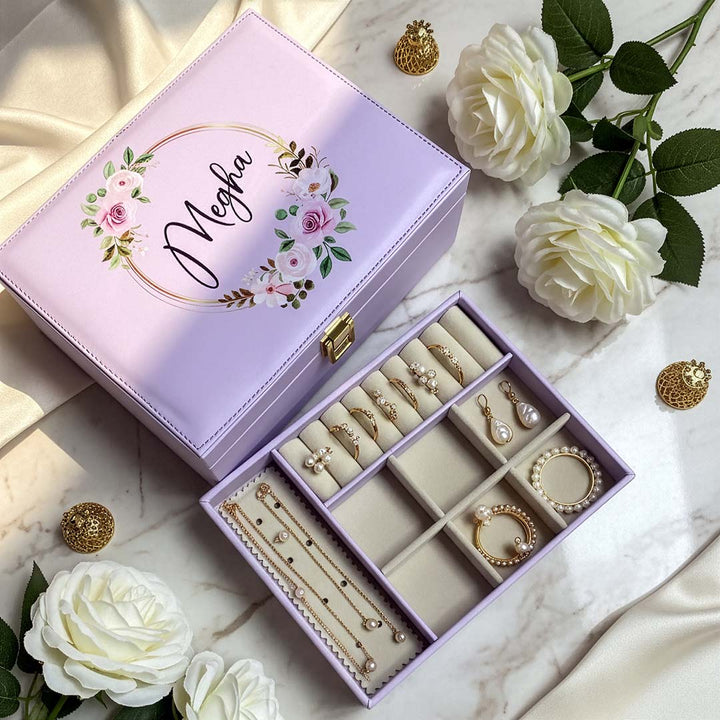 Jewellery Organizer Double-Layer Box