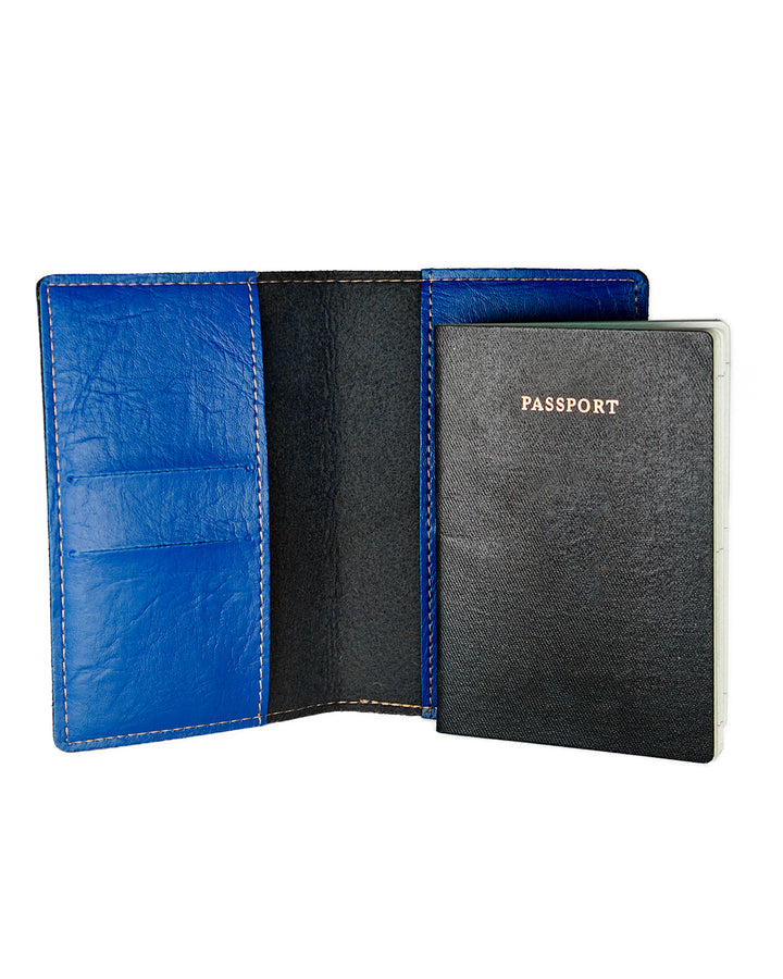 Classic Personalized Passport Cover - Blue