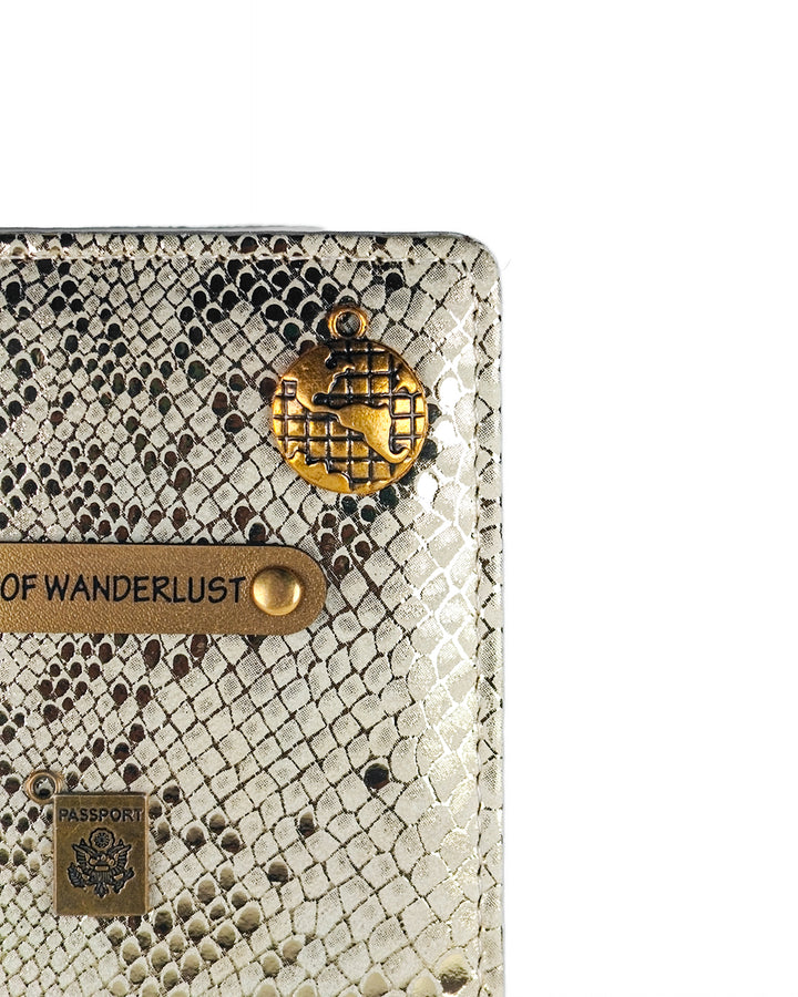 White Personalized Passport Cover - Lil&