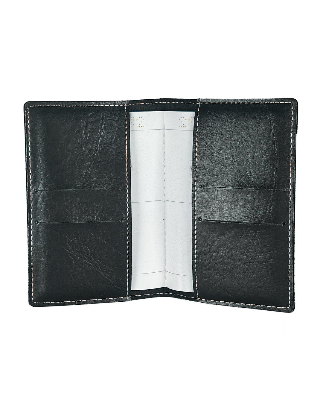 Classic Personalized Passport Cover - Black