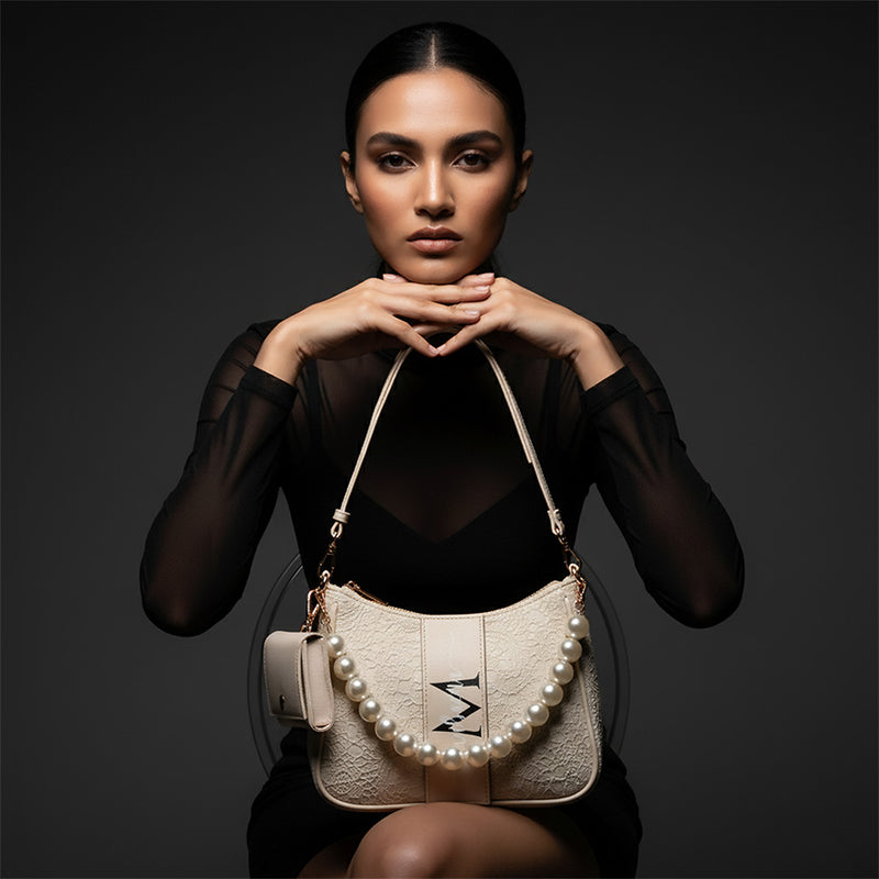 Mini Sling Bag - White Gilded Grace Limited Edition