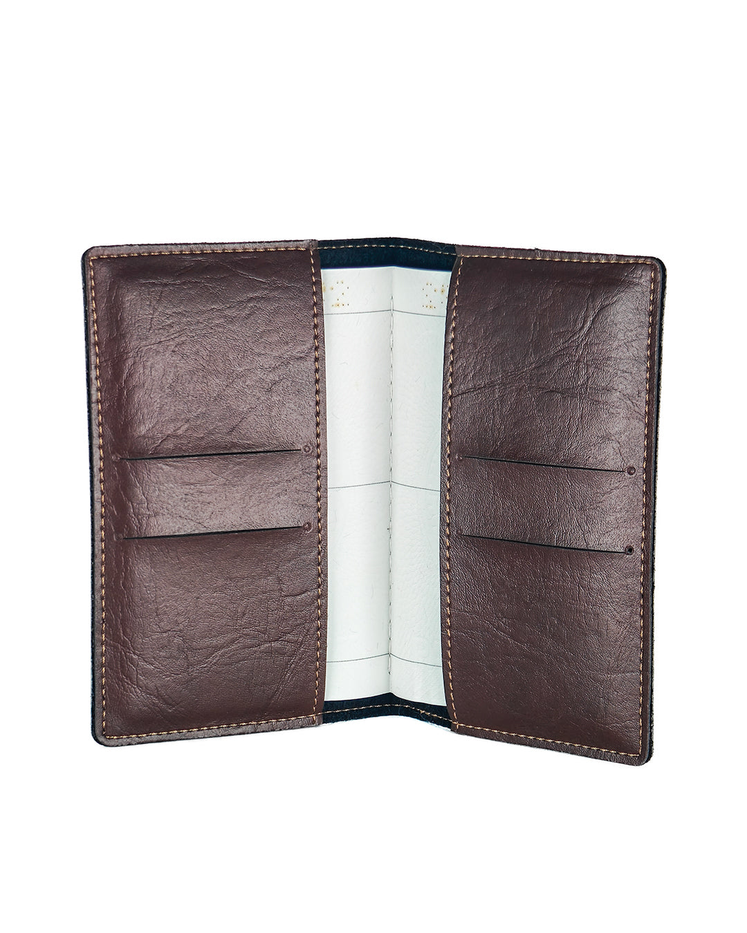Classic Personalized Passport Cover - Dark Brown
