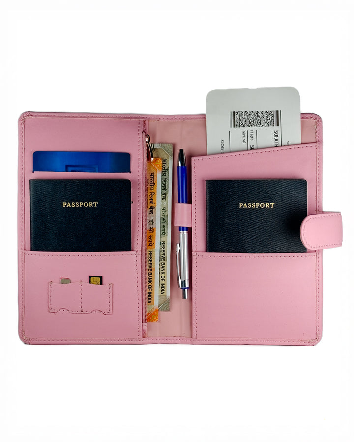 Personalized Baby Pink Travel Organizer by TPC Gifts