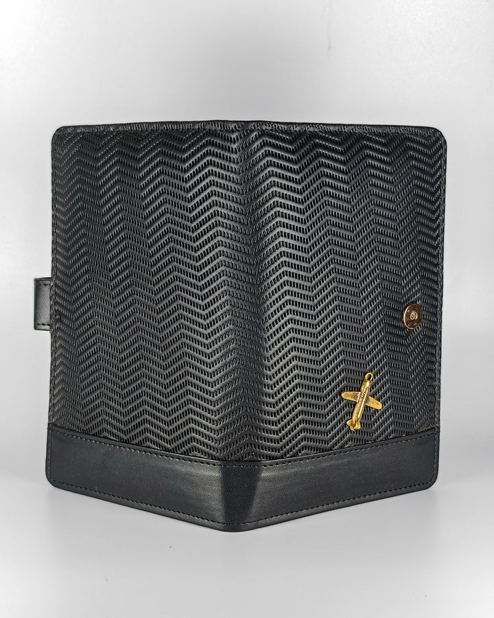 Waves Genuine Leather Travel Organizer