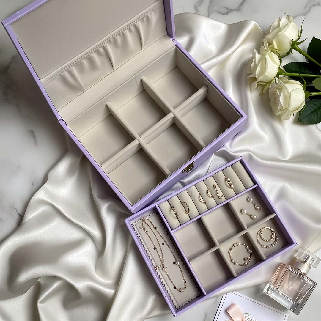Jewellery Organizer Double-Layer Box