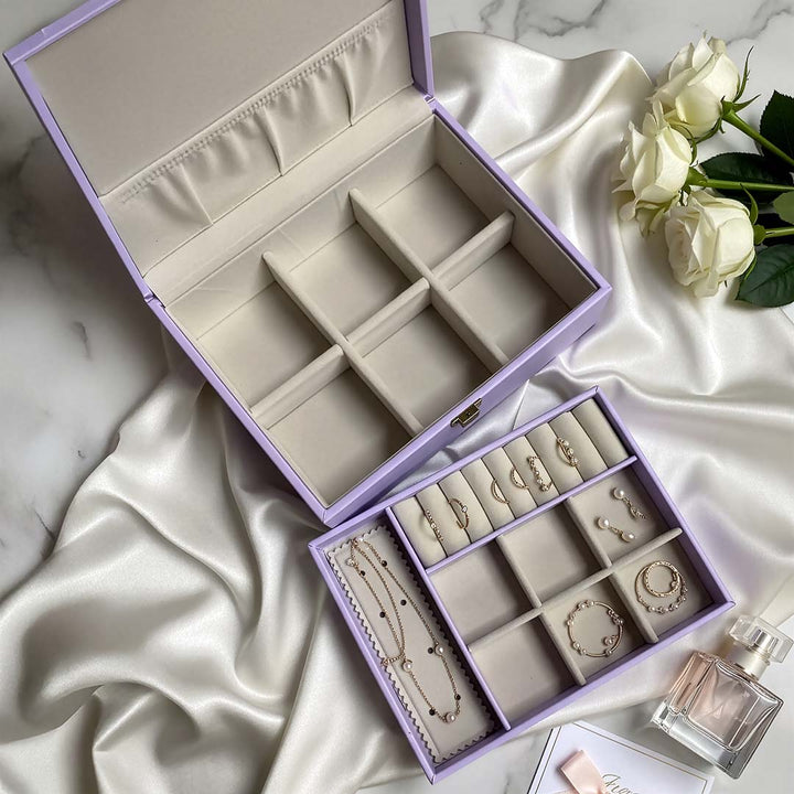 Jewellery Organizer Double-Layer Box