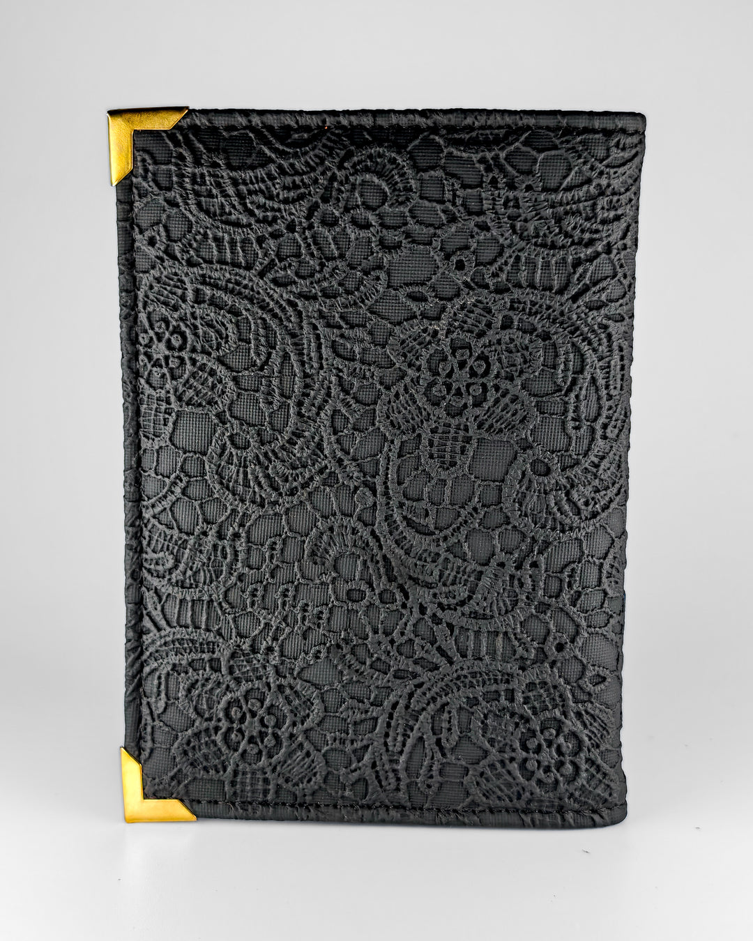 Personalized Passport Cover - Glided Grace Black (Work Travel Repeat)
