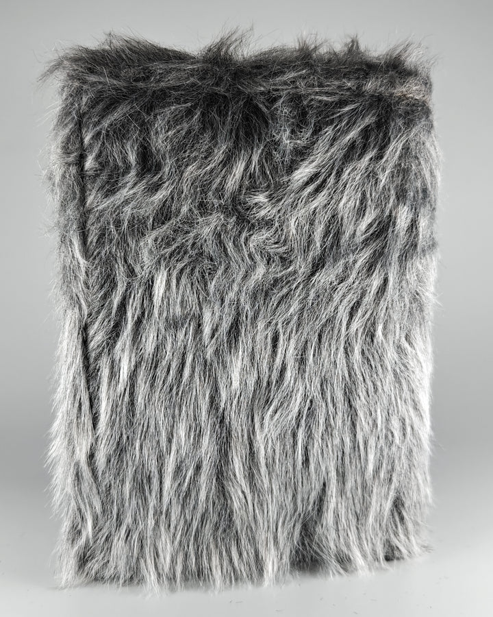 Grey Fur Passport Cover