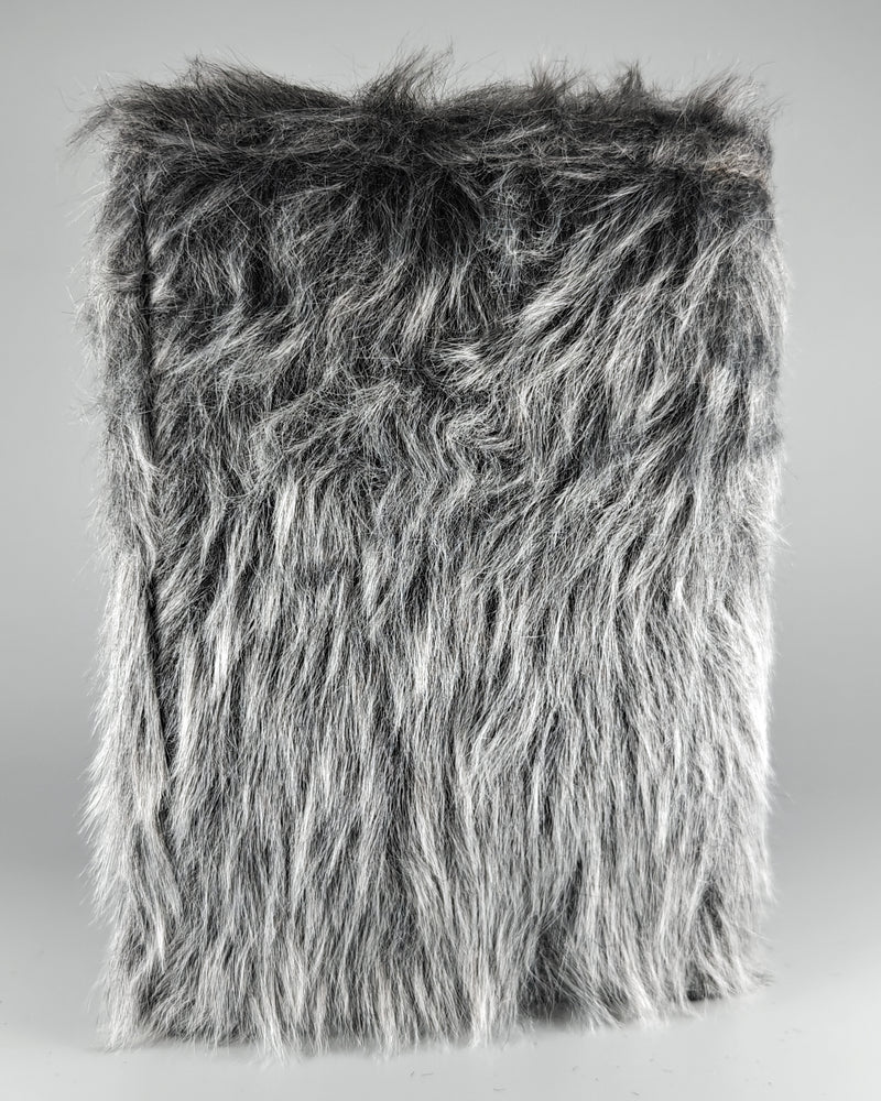 Grey Fur Passport Cover