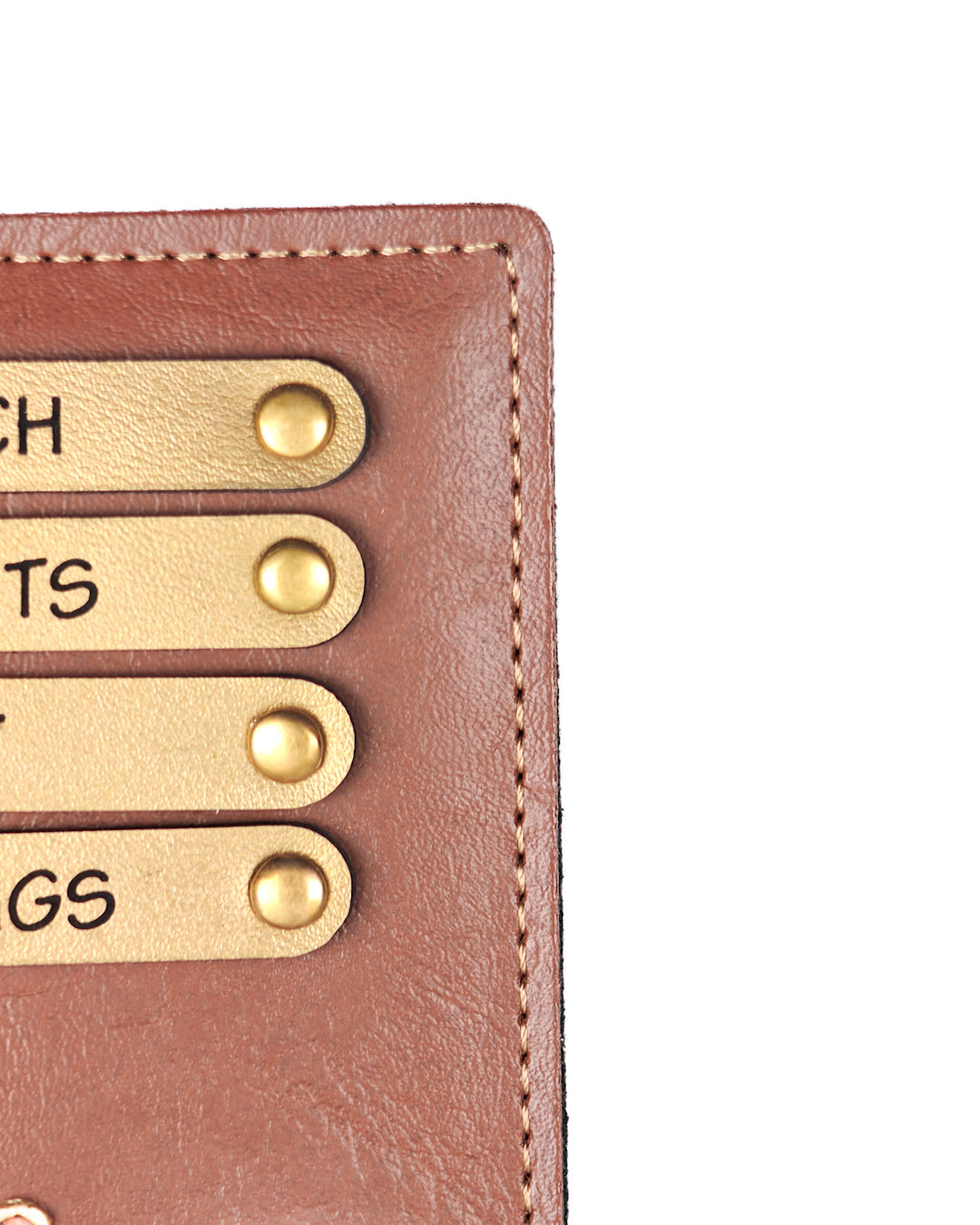 Classic Personalized Passport Cover - Brown