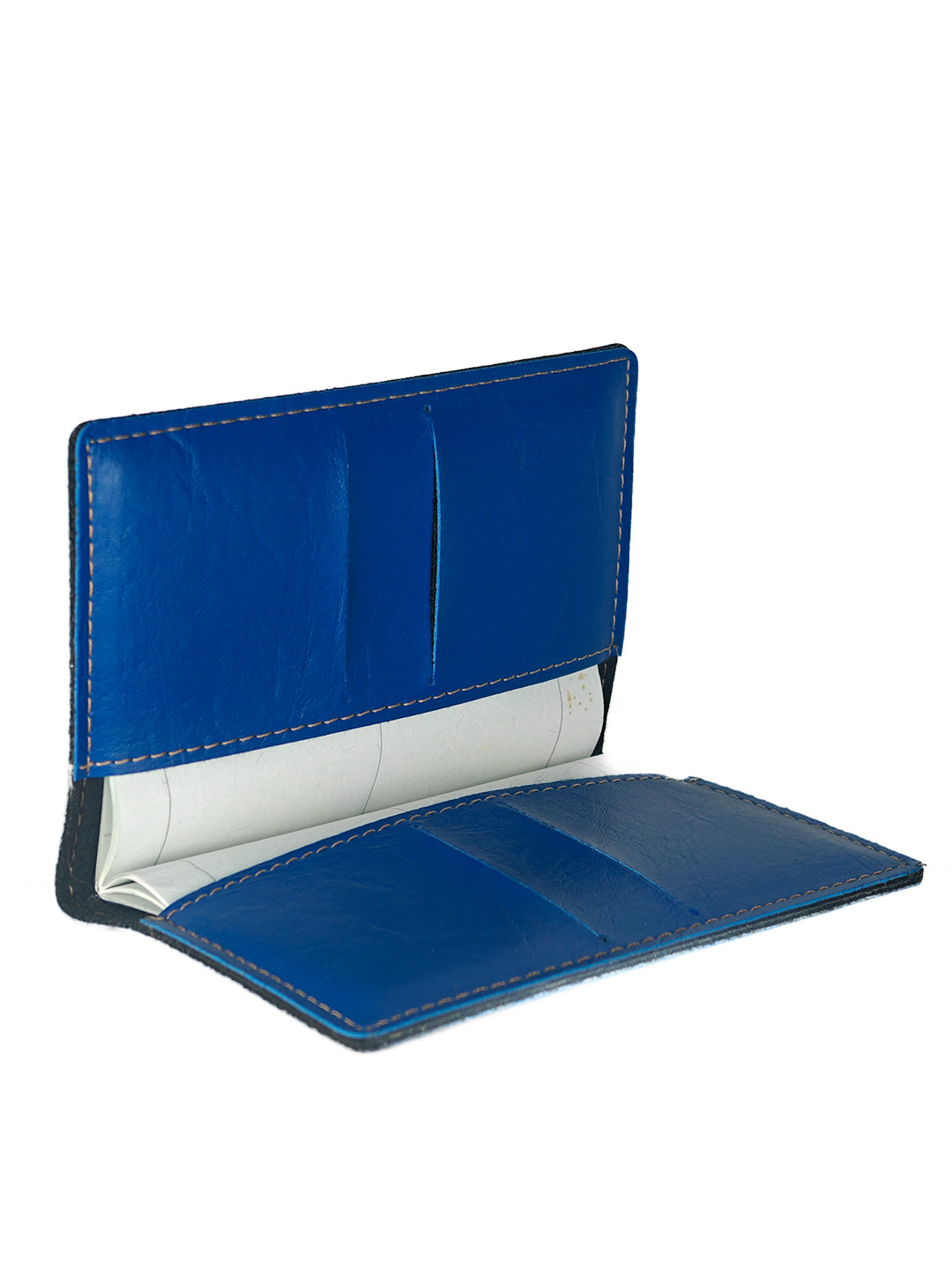 Classic Personalized Passport Cover - Blue