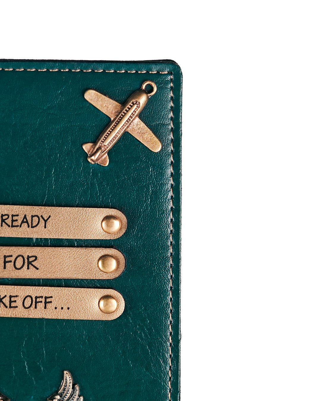 Classic Personalized Passport Cover - Green