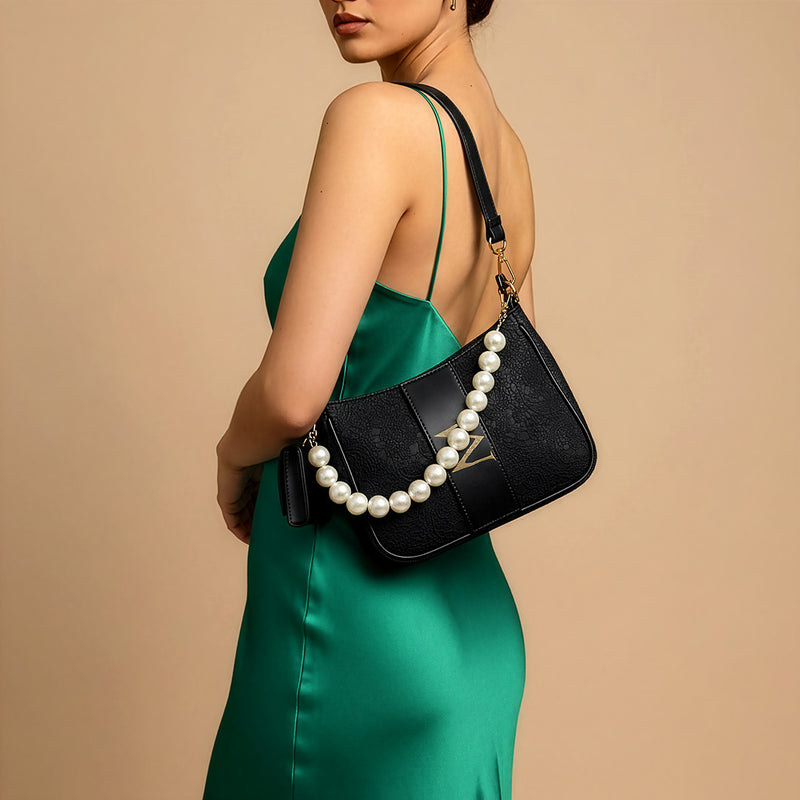 Mini Sling Bag - Black Gilded Grace Limited Edition