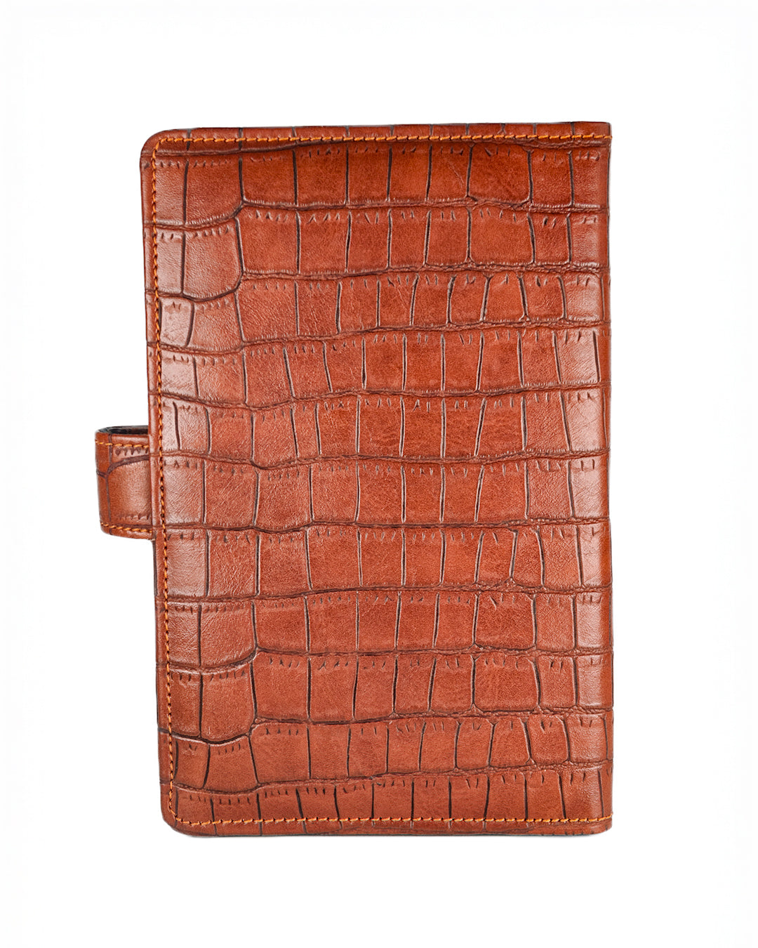 Brown Croco Travel Organizer