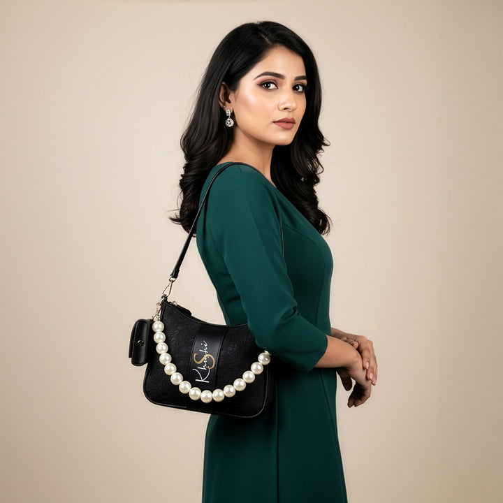 Mini Sling Bag - Black Gilded Grace Limited Edition