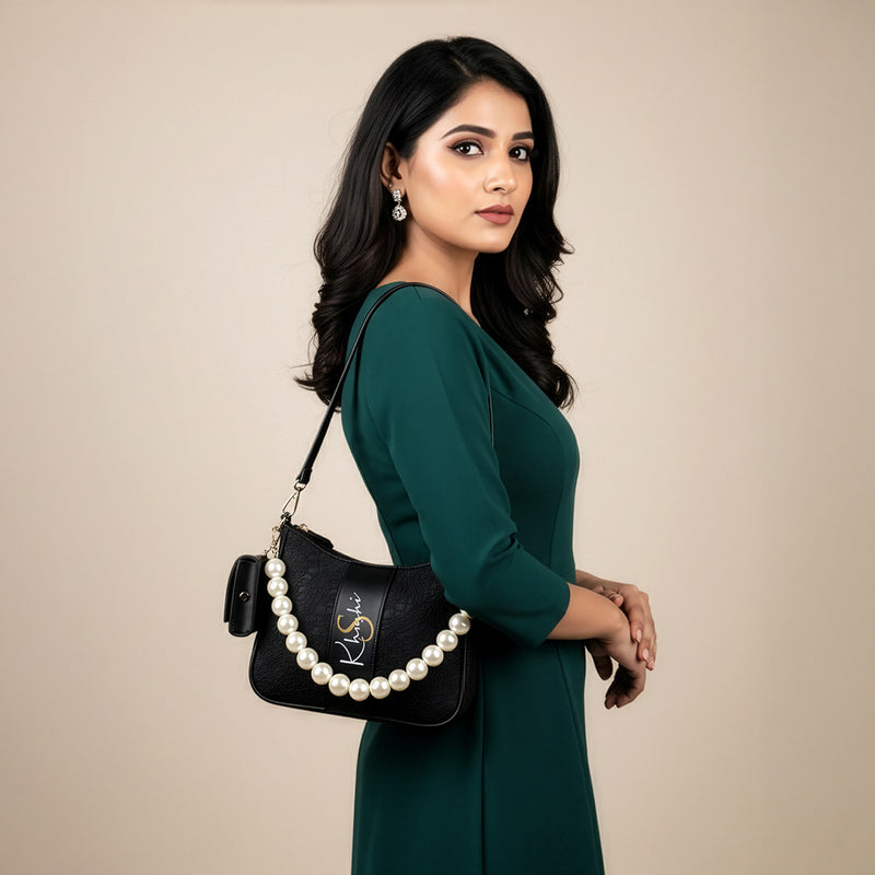 Mini Sling Bag - Black Gilded Grace Limited Edition