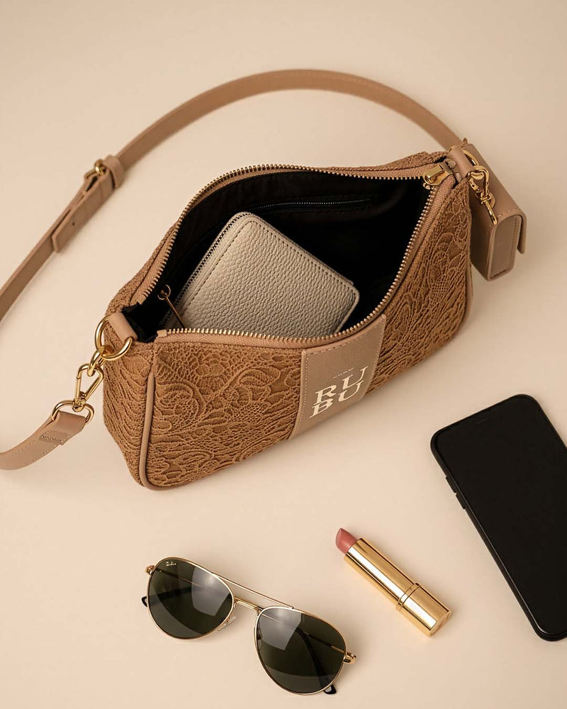 Mini Sling Bag - Beige Gilded Grace Limited Edition