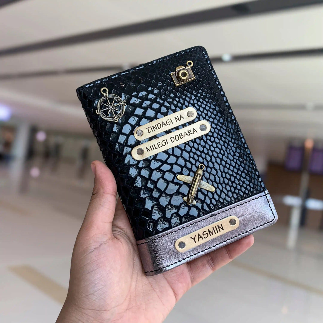 Blackbollywood Personalized Passport Cover Zindagi Na Milegi Dobara by TPC Gifts