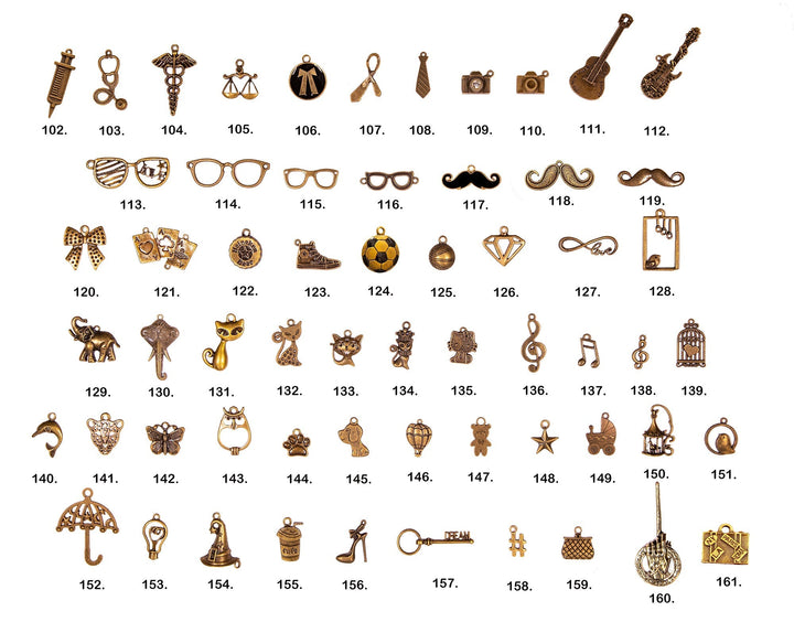 Charm list 3 by TPC gifts for personalising passport covers